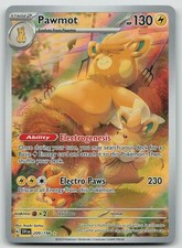 Pokemon Pawmot 209/198 Scarlet & Violet Illustration Rare Holo NM