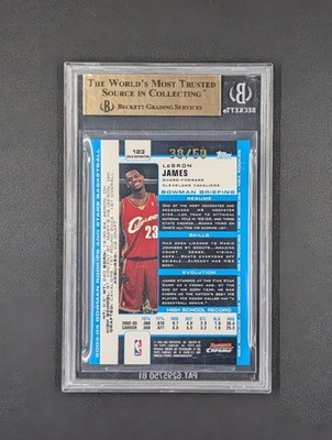 2003-04 Bowman Rookies & Stars - Rookies LeBron James #123 Chrome