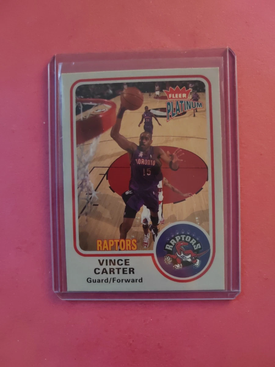 Cartes Vince Carter national basketball association (NBA) basket