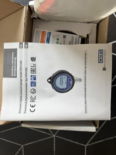 CPG1500 WIKA  Precision Digital Pressure Gauge Model CPG1500-ST-Z - product listing photo
