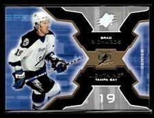 2006-07 SPx #89 Brad Richards Card Tampa Bay Lightning