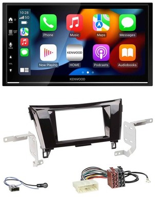 Kenwood DAB USB Bluetooth 2DIN MP3 Car Stereo for Nissan Qashqai X-Trail from 14
