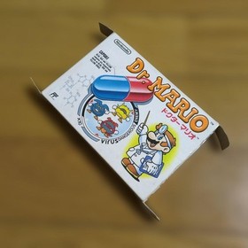 NES Famicom Dr. Mario Box With Manual JPN  Vintage Limited Edition Rare Video Ga