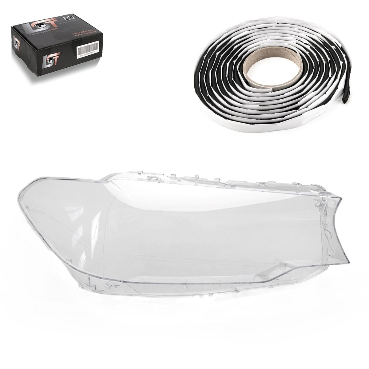 Headlight Lens Protective Cover Right For BMW 5 Series G30 G31 2016-2020