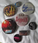 Led Zeppelin Honey Drippers 8 X Vintage 70s & 80s Pin Button Badges Rock N Roll
