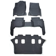 4PCS Floor Mats Liner For 2024-2025 Lexus GX550 7 Seats TPE