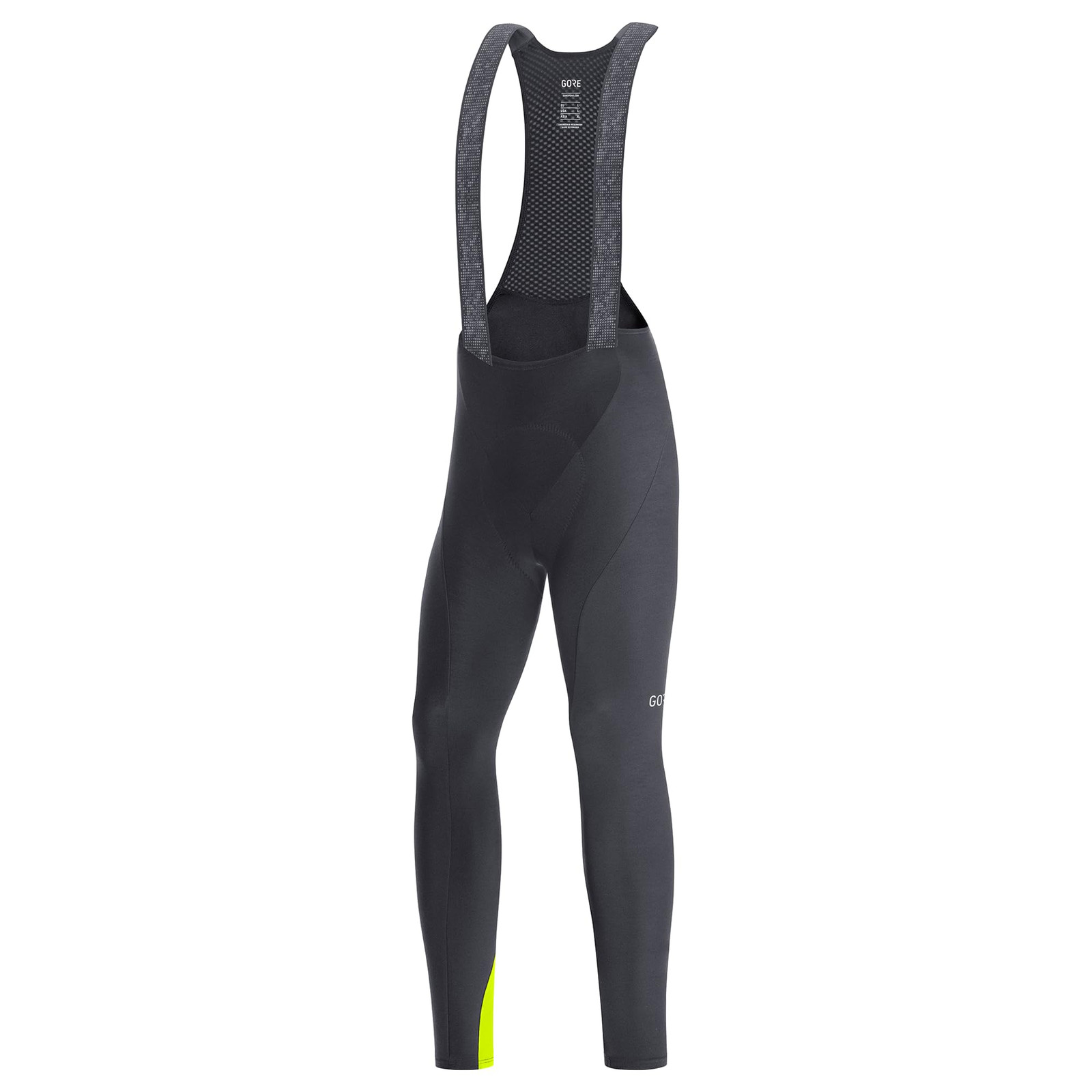 GOREWEAR C3 Thermo Salopette+, Black/Neon Yellow, L (s4X)