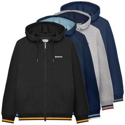 Herren Lambretta Original Full Zip Classic Target Kapuzenpullover Größen M bis 4XL