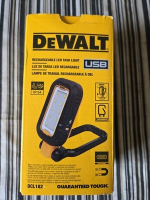 Brand New - DeWalt  Rechargeable LED Task Light USB-C DCL182 (BRAND NEW)
