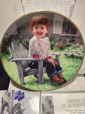 ''A Time To Laugh''  The Abbie Williams Issue  1990 Collectors Plate