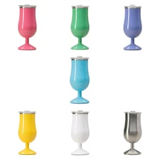 ORCA Poco 7-Pack 17oz Insulated Stainless Steel Cups w/ Lids Multi-Color Set