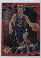 2024-25 Panini Prizm Black Ruby Wave Prizm Johnny Furphy #206 1i3m