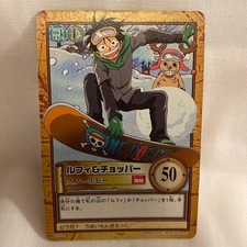 One Piece Card Carddass Hyper Battle Luffy Chopper Snow Hobby