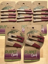 Goody Lot Of 5 Packages Bobby Pins Hinge Clips Renewable Plant Based Pink Wood