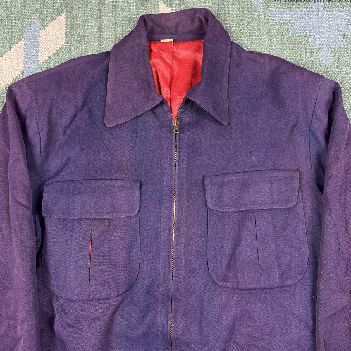 50s Vintage gabardine jacket 美品 DM816 50s Vintage gabardine jacket 美品 DM816 - メルカリ