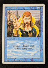 MTG - 1x Counterspell - Revised (3rd) Edition - NM/LP - Vintage Blue - Magic SGC