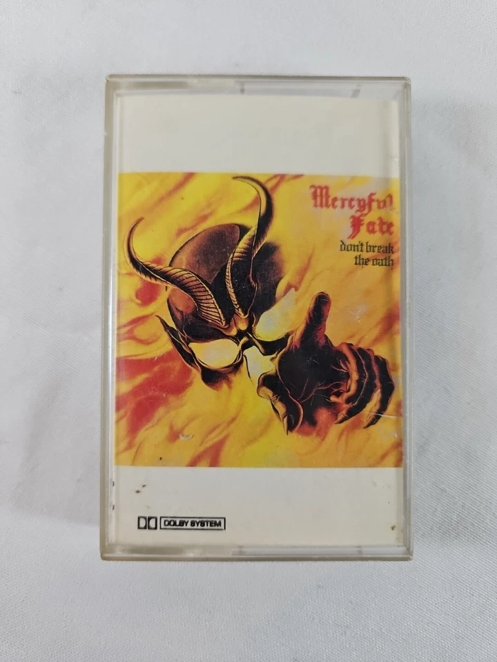 Mercyful Fate Dont Break the Oath Cassette Tape Lot Roadracer Combat Foto 2 de 4