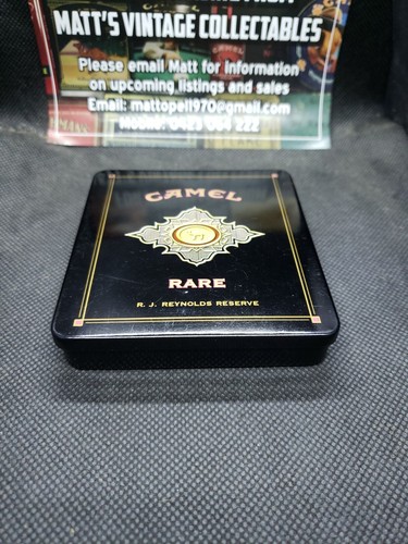 Vintage Camel Cigarette Tins.(Empty)