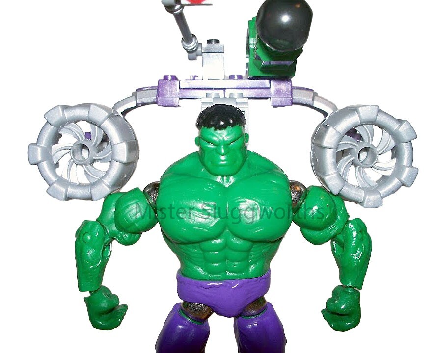 NEW 2006 Mega Bloks Magnetic Incredible Hulk Missile Pak