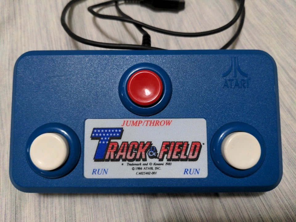 Track & Field with controller TESTED/WORKING Atari  400 800 600XL 800XL 1200XL - Imagem 2 de 4