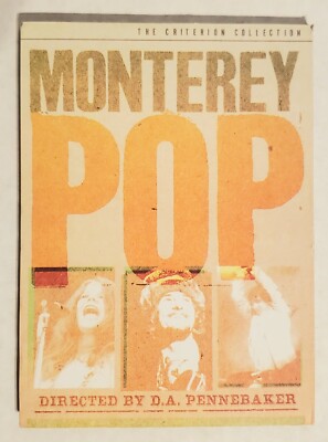 Monterey Pop Festival 3-DVD, Criterion Collection Live Concert