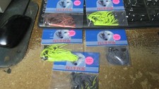 NOS Blue Fox "flippin fool"  5 ct, 4 colors, 2 wts, nip, free shipping