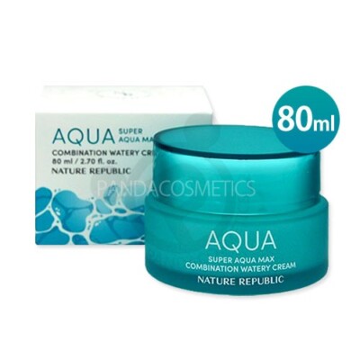 [NATURE REPUBLIC] Super Aqua Max Watery Cream 80ml (Combination/Fresh/Moisture)