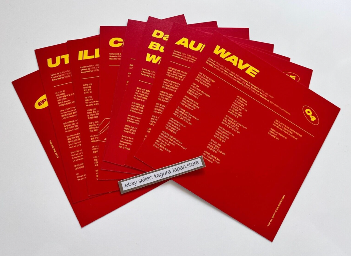 ATEEZ TREASURE EP.3 One To All Illusion ver. CD + [SAN] Photocard