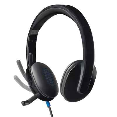 Logitech H540 High-Performance USB Headset for Windows & Mac, Skype