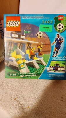 Lego 3403 Fans Grandstand NIB/ FS Vintage NIB RARE | eBay