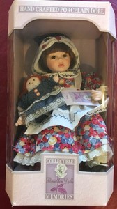 collectible memories genuine porcelain doll limited collector's edition