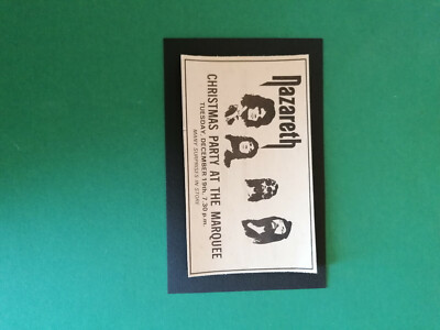 top music advert from nazareth 1972