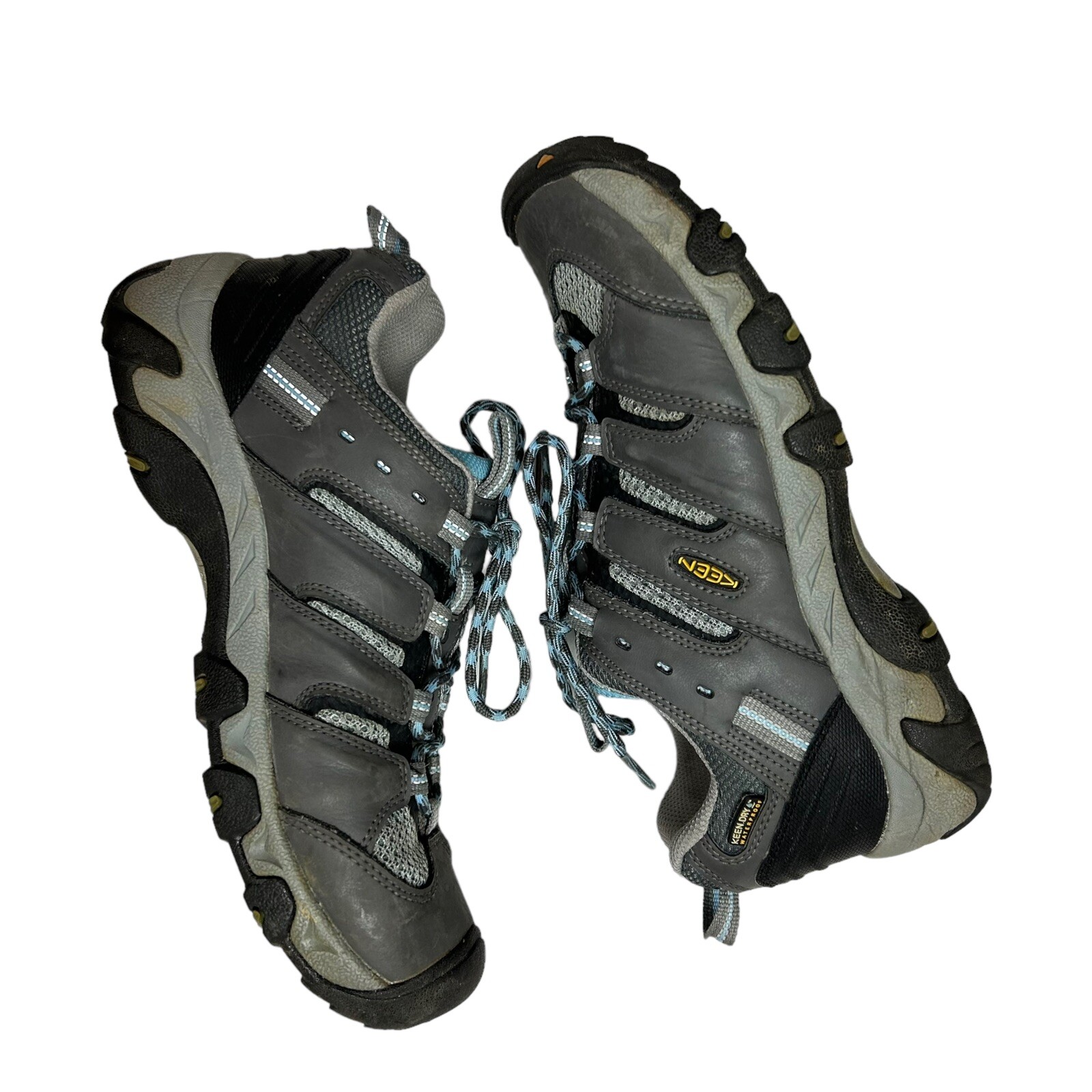 KEEN Scarpe da trekking impermeabili da donna Koven in pelle e rete taglia 9 (senza etichetta taglia)