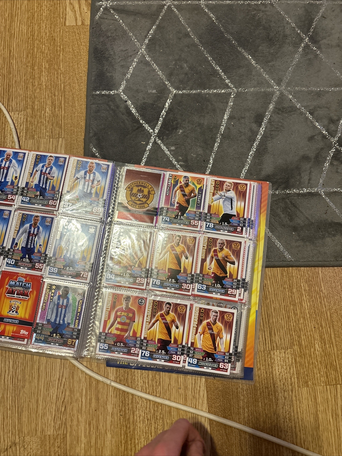 Match attax 2015/2016 trading cards game Collector Binder eBay