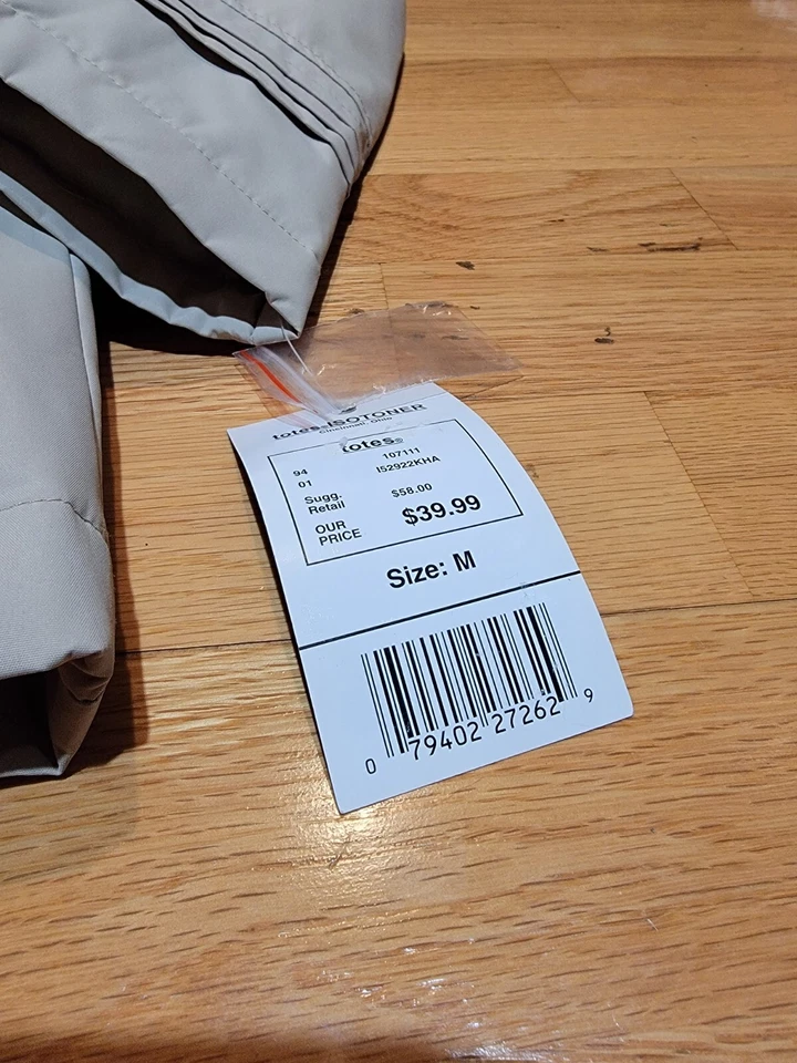 Totes nwt short trench coat size medium - Image 3 of 4