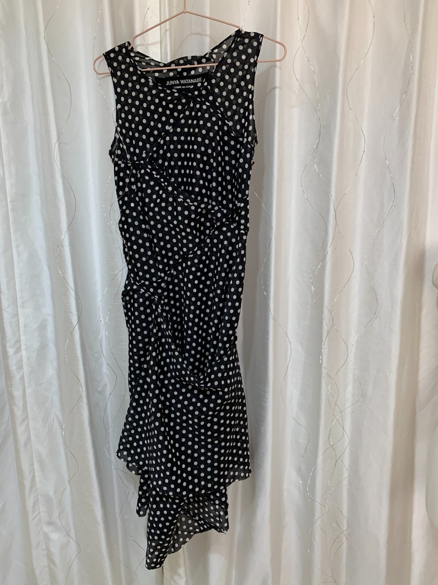 junya watanabe comme des garcons dress POLYESTER BLACK AND WHITE