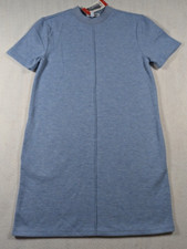 Steve Madden - Women's - Short Sleeve Sweater Dress - Size XS - Blue