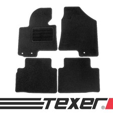 Fussmatten für Kia Sportage III 3 SL Bj. 2010-2016 Graphit / Anthrazit Textil