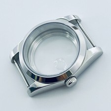 For ETA 2824 PT5000 Movement 36mm Bevel Edged Waterproof Sapphire Lens Case