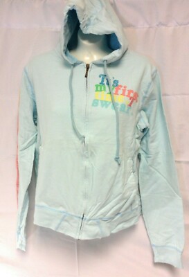 Womens Juniors David & Goliath It's My First Time I Swear Zip Hoodie Sweatshirt