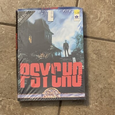Psycho Computer Video Game for IBM 3.5  256k SEALED New Box Office 1988