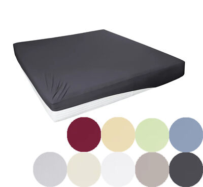 Hahn Spannbetttuch 100 - 150 - 190 x 200 cm Baumwolle Elasthan Gummizug Qualität