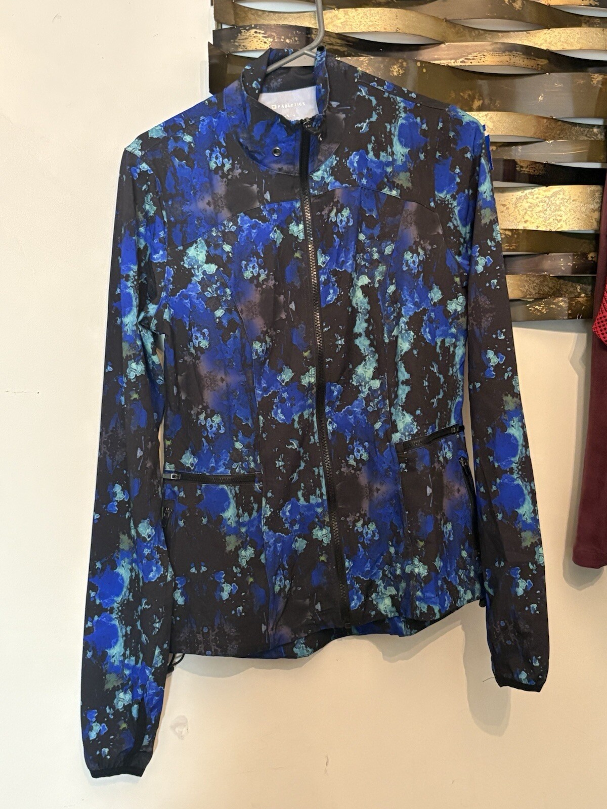 Fabletics Womans Athletic Full Zip Jacket  Black … - image 2