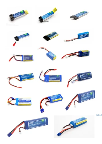 E-flite  Lipo Akkus  für RC Helis und Flugzeuge