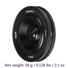 7artisans 18mm F6.3 II Ultra thin Mirrorless UFO Light Lens for Sony E Mount