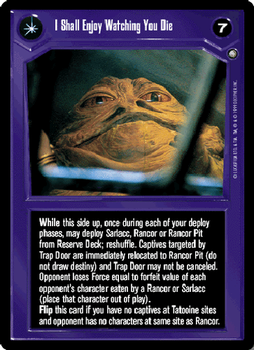 Singles [choose card] ENHANCED JABBA'S PALACE star wars ccg - Picture 5 of 15