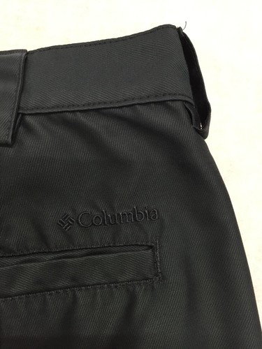Columbia Shorts men's 38 black pockets zipper side pocket - Picture 13 of 14