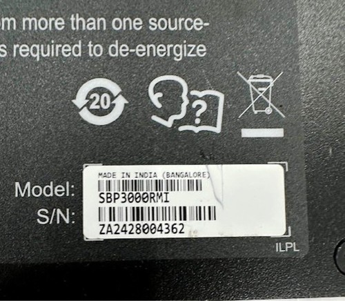 APC SBP3000RMI APC Service Bypass PDU 3KW 230V 16AMP (6x IEC C13, 1x C19) - Picture 3 of 3