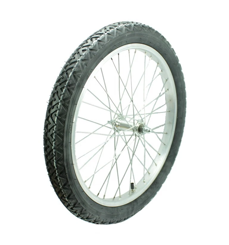 Komplettrad mit Alufelge 1,2x16, Speichen chrom Simson für Anhänger des S51 S50 - Bild 1 von 1