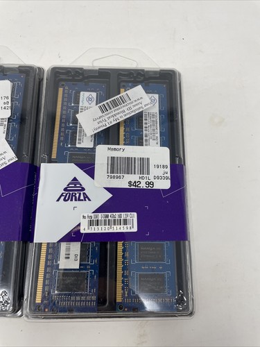 NEW NEO Forza Ram PC3-10600U DDR3 U-DIMM 4GB - Picture 4 of 6